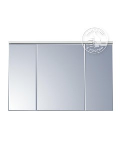 Зеркальный шкаф для ванной Брук 120 белый Акватон