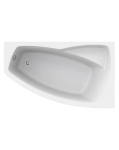 Акриловая ванна Камея 150х90 R на каркасе Bas