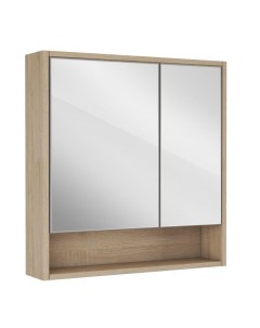 Зеркальный шкаф для ванной Eland 75 дуб сонома Owl