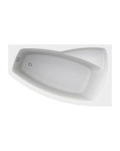 Акриловая ванна Камея 160x95 R на каркасе Bas