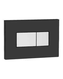 Кнопка для инсталляции Karisma 641017 черный soft touch хром глянцевый Oli