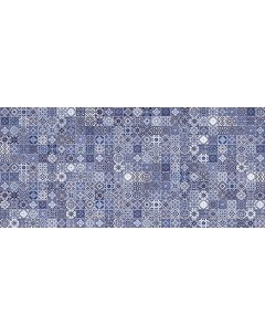 Настенная плитка Hammam Голубой Рельеф 12156 20x44 Cersanit