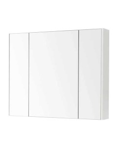 Зеркальный шкаф для ванной Беверли 100 Белый глянец Акватон