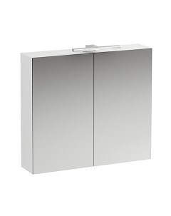 Зеркальный шкаф для ванной Base 80 белый матовый Laufen