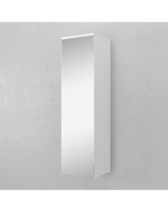 Пенал для ванной Unit 120 Зеркало для ванной снаружи белый матовый Velvex