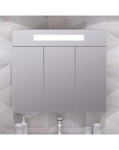 Зеркальный шкаф для ванной Кристалл 90 антрацит Opadiris