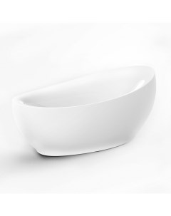 Акриловая ванна Swan 180х90 SB225 на каркасе Black&white