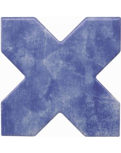 Настенная плитка Becolors Cross Electric Blue 13 25x13 25 Cevica