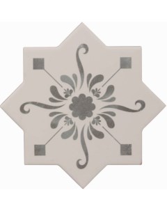 Настенная плитка Becolors Star Dec Stencil Grey 13 25x13 25 Cevica