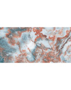 Керамогранит Onyx Teal Nebula 60x120 Bluezone