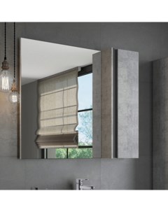 Зеркало для ванной Эдинбург 90 бетон светлый Comforty