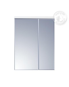 Зеркальный шкаф для ванной Брук 60 Акватон