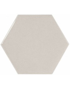 Керамогранит Scale Hexagon Wall Light Grey 12 4х10 7 Equipe
