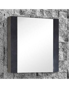 Зеркальный шкаф для ванной Стоун 70 00 ателье темное Onika
