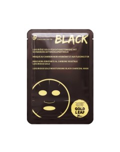 Роскошная увлажняющая маска с золотом Luxurious Gold Hydrating Black Charcoal Mask T_TR_42 24 30 мл Timeless truth (япония/тайвань)