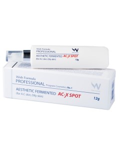 Высокоэффективный крем против акне Fermented AC X Spot Wish formula (южная корея)