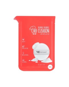 Пилинг для лица c Витамином С и aруктовыми кислотами Bubble Bubble Chef Cushion Wish formula (южная корея)