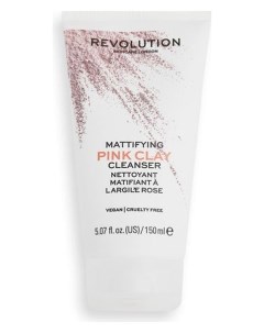 Пенка очищающая матирующая Mattifying Pink Clay Cleanser Revolution skincare