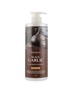 Интенсивный шампунь от выпадения волос с экстрактом чёрного чеснока Black Garlic Intensive Energy Sh Deoproce