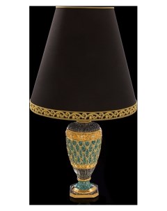 Лампа коллекции Диана черно зеленая Ahura