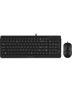 Комплект клавиатура и мышь Fstyler F1512 клав черный мышь черный USB A4tech