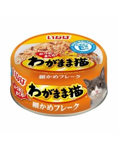 Wagamama влажный корм для пожилых кошек от 11 лет микс тунцов волокна в желе в консервах 115 г Inaba