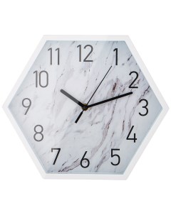Часы настенные Мarble 30 5х30 5 см пластик Lefard