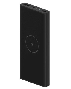 Внешний аккумулятор Mi Power Bank 10000mAh 10W Wireless Black BHR5460GL Xiaomi