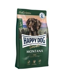 Supreme Sensible Montana беззерновой монобелковый корм для собаксредних и крупных пород на основе ко Happy dog