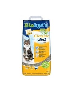 Комкующийся наполнитель Биокэтс для кошачьего туалета Biokat's