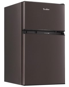 Двухкамерный холодильник RCT 100 DARK BROWN Tesler
