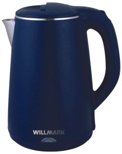 Чайник электрический WEK 2002PS синий Willmark