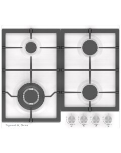 Встраиваемая газовая варочная панель G 14 6 W Zigmund & shtain