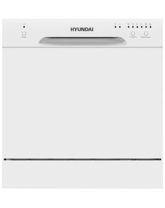 Компактная посудомоечная машина DT403 белый Hyundai