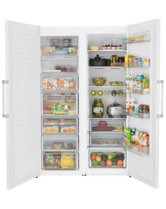 Холодильник Side by Side SBS 711 EZ 12 W FN 711 E12 W R 711 EZ 12 W Scandilux