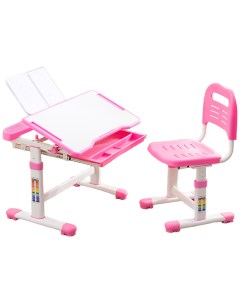 Комплект парта стул трансформеры Vanda Pink 221959 Cubby
