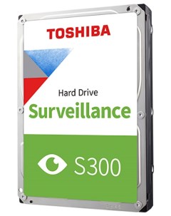 Жесткий диск HDD SATA III 4Tb HDWT140UZSVA Surveillance S300 5400rpm 128Mb 3 5 Toshiba