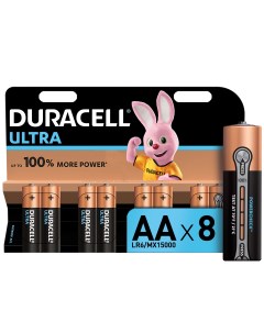 Батарейки Ultra Power AA LR6 8 шт Duracell