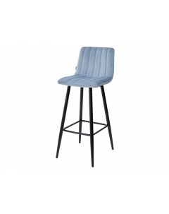 Барный стул DERRY G108 56 пудровый синий велюр Bravo