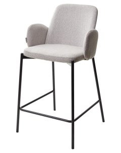 Полубарный стул NYX H 65cm VF119 светло серый VF120 серый Bravo