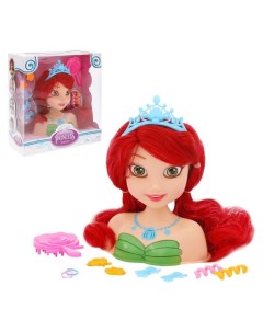 Кукла манекен для создания причёсок Стильная принцесса 1 с аксессуарами Кнр игрушки