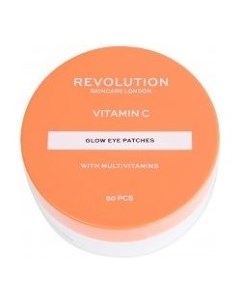 Патчи для кожи вокруг глаз гидрогелевые с витамином С Vitamin C Glow Eye Patches Revolution skincare
