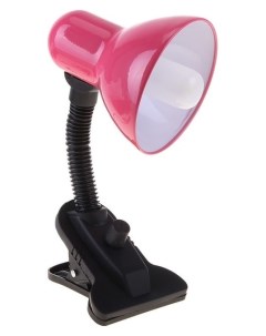 Настольная лампа на прищепке Pink с регулятором освещения Кнр