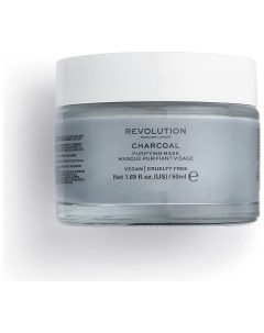 Маска для лица очищающая с активированным углем Charcoal Purifying Face Mask Revolution skincare