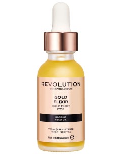 Масло для лица питательное из семян шиповника Gold And Rosehip Seed Oil Nourishing Oil Revolution skincare