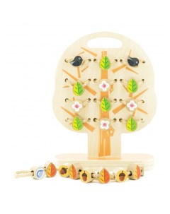 Деревянная игрушка Дерево шнуровка Мир деревянных игрушек