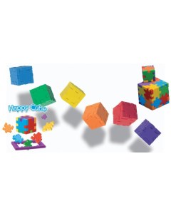 Набор 6 пазлов Happy cube