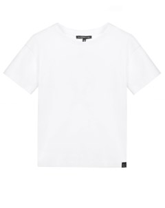 Базовая белая футболка детская Dan maralex