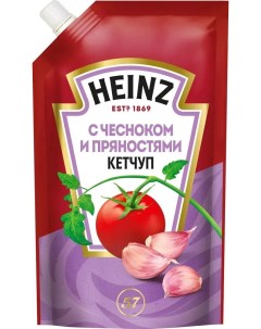 Кетчуп Heinz с чесноком и пряностями 320гр Kraftheinz