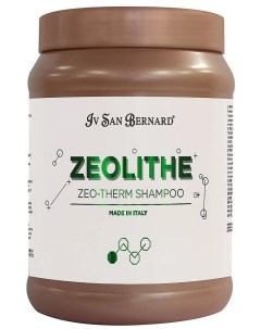 Шампунь Zeolithe Zeo Therm Shampoo для поврежденной кожи и шерсти без лаурилсульфата натрия 1л Iv san bernard